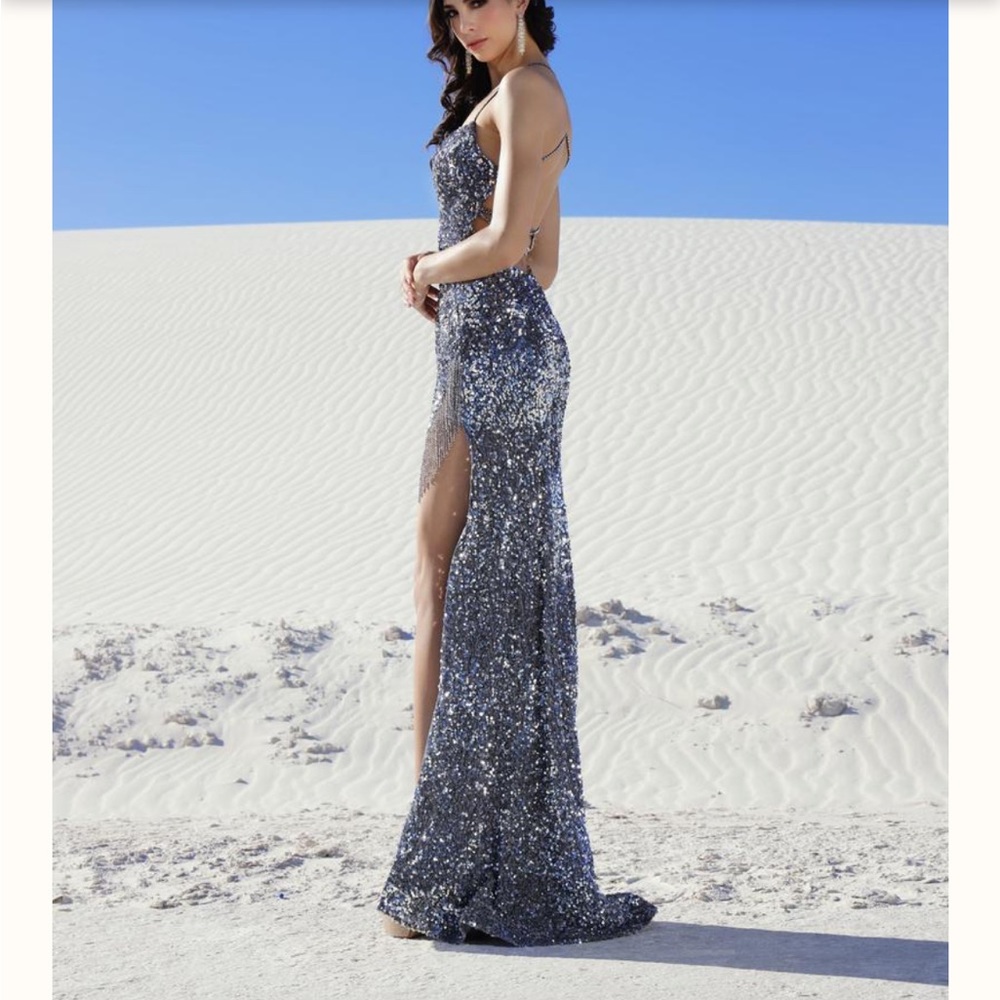 Vienna Prom Dress Size 6 - Picture 2 of 13